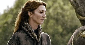 Michelle Fairley as Lady Catelyn Stark on HBO’s “Game of Thrones”