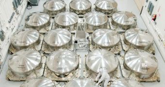 JWST's 18 main mirrors are packaged for delivery to NASA