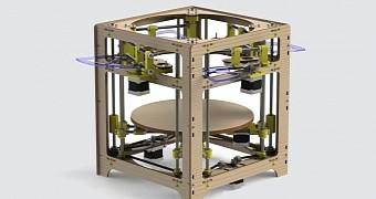 Theta Is a Staggering 3D Printer That Can Print from 4 Extruders at Once – Video
