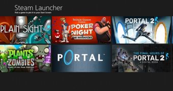 Steam Launcher can be downloaded for free from the Store