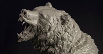 This Bear Has Shockingly Realistic Hair and Snapping Jaws