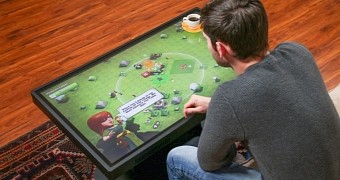 This Huge Coffee Table Can Switch Between Android and Windows, No Joke