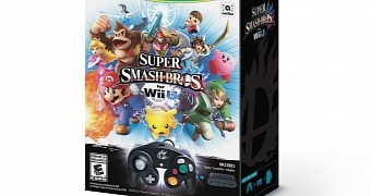 Super Smash Bros. for Wii U GameCube Controller bundle