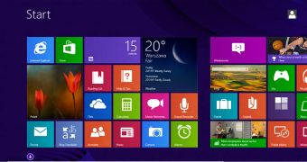The upcoming Windows 8.1 Preview Start screen