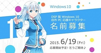 Windows 10 mascot for Japan
