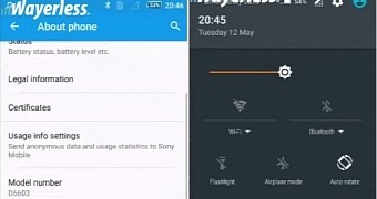 Sony Xperia Z3 on Android 5.1 Lollipop