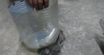 Metal shavings vacuum