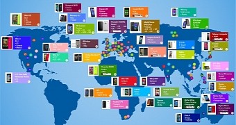 Companies selling Windows Phone devices across the world