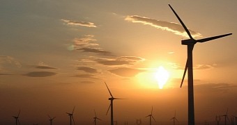 In November, wind farms in Scotland produced more energy than the country's overall domestic needs