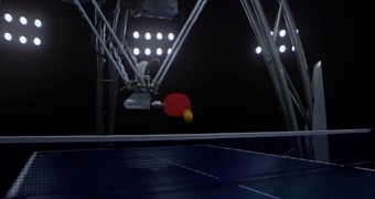 The ping-pong robot player