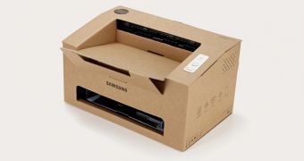 Samsung cardboard printer