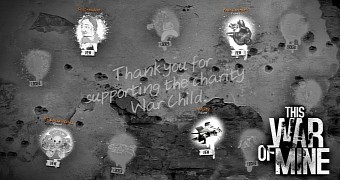 This War of Mine: War Child Charity DLC splash screen