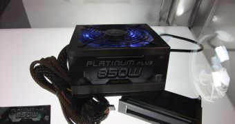 80Plus Platinum PSU displayed by Thortech