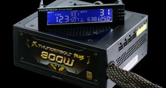 Thortech Thunderbolt Plus PSU with the iPower Meter control panel