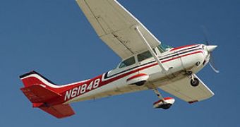 A single-engine Cessna 182 has crashed on the Iditarod Trail Sled Dog Race in Alaska