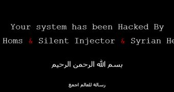 Syrian government websites hacked and defaced