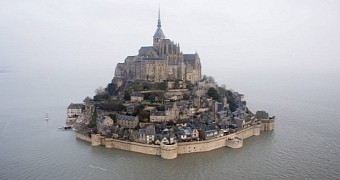 The tide turned France's Mont Saint-Michel into an island
