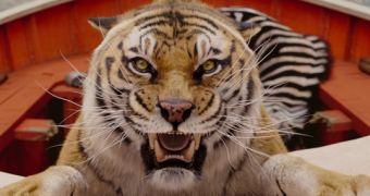 "Life of Pi" director says the tiger incident was blown out of proportion