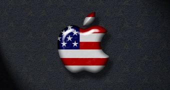 USA Apple logo