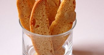 Almond and apricot biscotti are a healthy treat during a diet