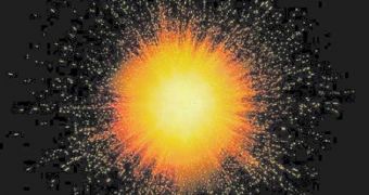 Illustration of Big-Bang