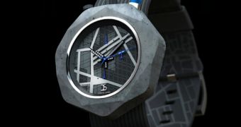 Timex concrete watch