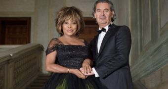 Tina Turner and longtime beau / husband as of June 2013, Erwin Bach