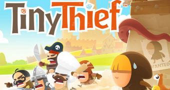 Tiny Thief welcome screen