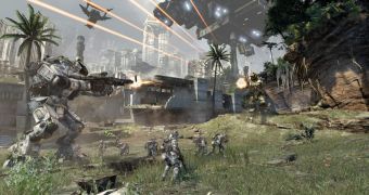 Battles in Titanfall won't destroy the environment