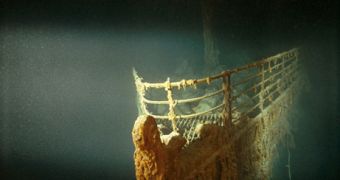 Image of the Titanic wreck