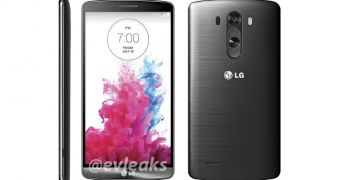 Sprint LG G3 in titanium