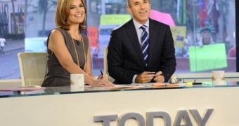 Matt Lauer and Savannah Guthrie, who replaced Ann Curry on The Today Show