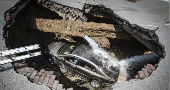 A sinkhole is racking up costs for the city of Toledo