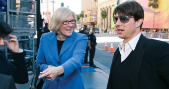 Pat Kingsley and former client Tom Cruise: he fired her in 2004
