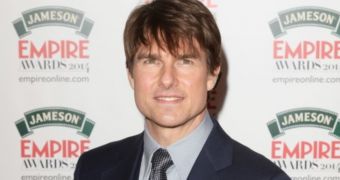Tom Cruise at the 2014 Empire Awards in London, where he received the Legend of Our Lifetime accolade