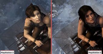 Tomb Raider gets compared on PS3 and PS4