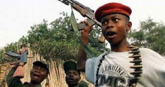 Congolese slave children soldiers