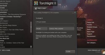Torchlight 2 pre-load