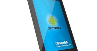 Toshiba tablet listed and priced