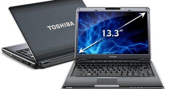 New Toshiba Satellite U405 notebook with WiMAX