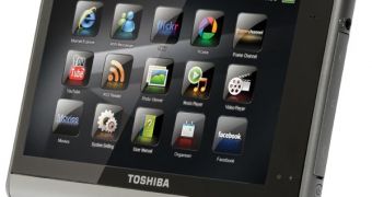 Toshiba rolls out the Journ.E Touch media tablet