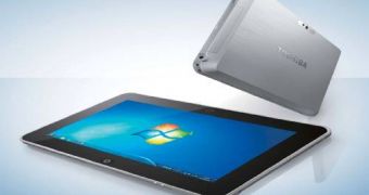 Toshiba Intros 10.1-Inch Windows 7 Running Tablet in Japan