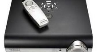 Toshiba Mobile Projector with 2,500 ANSI Lumens