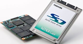 Toshiba's 128 GB solid-state drive