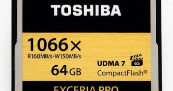 Toshiba CompactFlash memory card