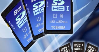 New SD and microSD memory cards