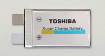 Toshiba announces a new rechargeable battery