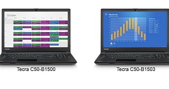 Toshiba’s Tecra C50 comes in two configurations