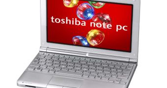 Toshiba's new 10-inch Dynabook UX netbook
