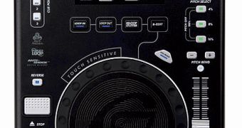 Touch-sensitive tech in the DJ player